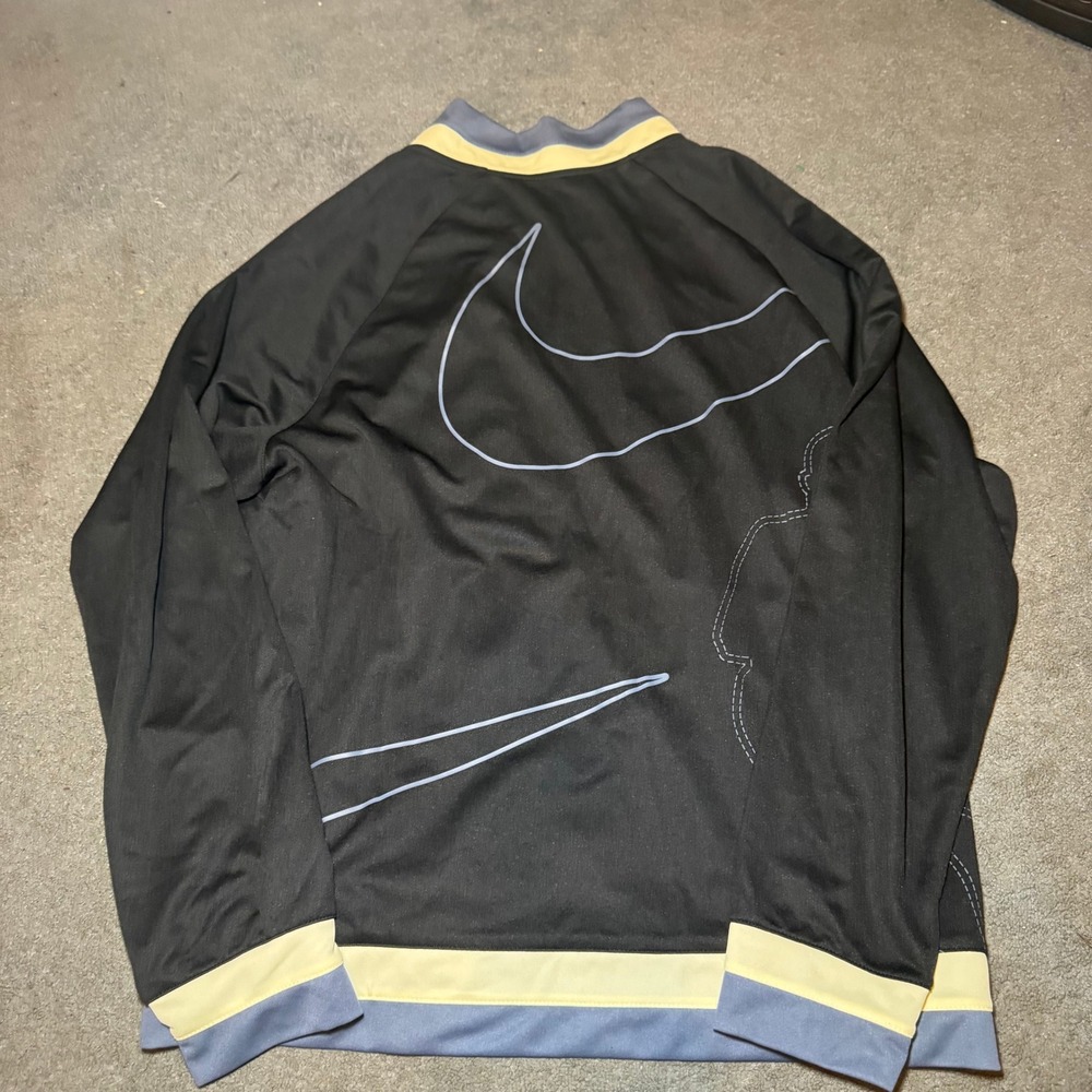 Nike NBA Dri-FIT Basketball Warm Up Jacket Black Yellow  Mens Large NWT - Picture 7 of 7